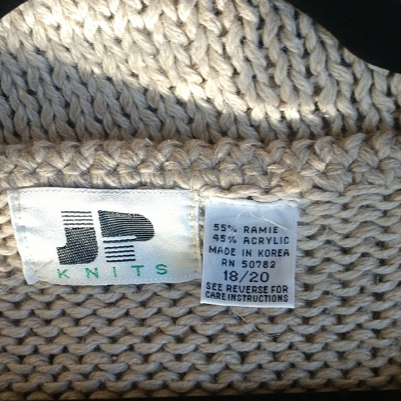 Vintage JP Knits sweater vest - Picture 2 of 2
